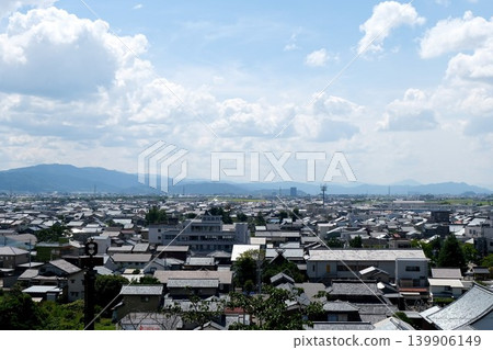 View from Maruoka Castle, Sakai City, Fukui Prefecture, August 2025 View from Maruoka Castle, Sakai City, Fukui Prefecture, August 2025 139906149