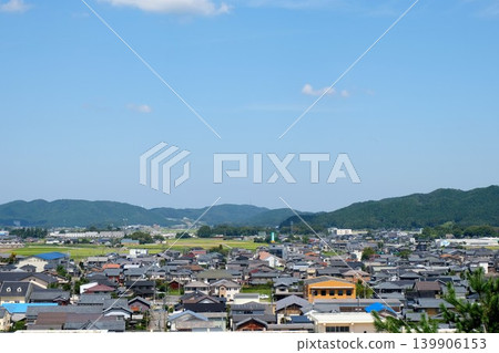 2025年8月1日，從福井縣堺市丸岡城向北眺望 139906153