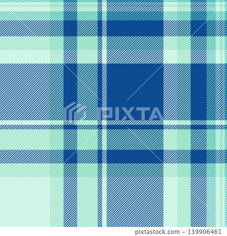Quiet fabric vector tartan, covering background plaid pattern. Professional textile seamless check texture in light and blue colors. Quiet fabric vector tartan, covering background plaid pattern. Professional textile seamless check texture in light and blue colors. 139906461