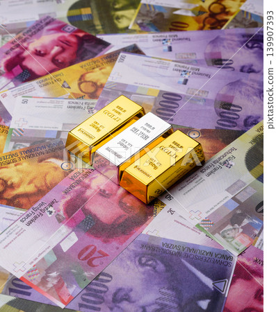 Gold and silver bullion or ingots as metals for bank storage, investments. Gold and silver bars Gold and silver bullion or ingots as metals for bank storage, investments. Gold and silver bars 139907393