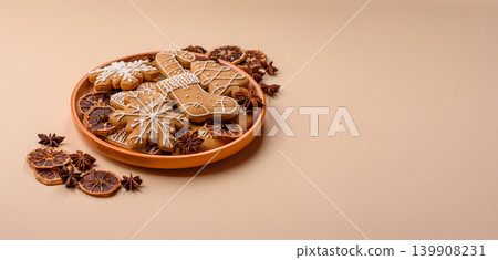 Christmas gingerbread, sweets and cookies for the festive table. Christmas gingerbread Christmas gingerbread, sweets and cookies for the festive table. Christmas gingerbread 139908231