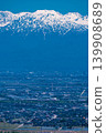 從二上嶽山頂眺望立山和富山平原。 139908689
