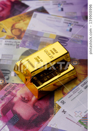 Swiss gold bars or ingots as a tool for balance, financial investment, and savings. Swiss gold bars Swiss gold bars or ingots as a tool for balance, financial investment, and savings. Swiss gold bars 139908996
