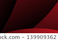 Abstract stripe curve red paper background. Minimalist geometric banner background 139909362