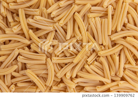 dry casarecce pasta as background 139909762
