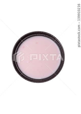 Milky liquid drinking yogurt, a useful food for healthy digestion. Drinking yogurt Milky liquid drinking yogurt, a useful food for healthy digestion. Drinking yogurt 139910216