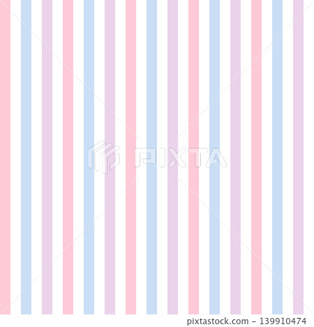 Pink, sky blue, and lilac vertical stripes, transparent material, blue Pink, sky blue, and lilac vertical stripes, transparent material, blue 139910474
