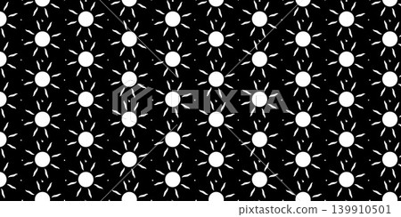 Cute Sun Pattern Background for Summer Design 139910501