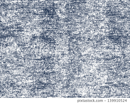 Blue denim fabric texture vector with realistic jeans textile pattern and detailed woven background 139910524