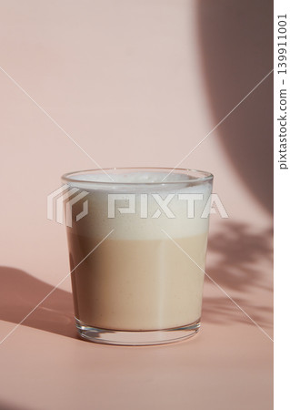 glass of coffee with milk 139911001