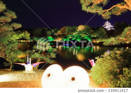 【岡山縣】後樂園和岡山城春季燈光秀(春季夢幻花園和鳥場燈籠節) 【岡山縣】後樂園和岡山城春季燈光秀(春季夢幻花園和鳥場燈籠節) 139911417