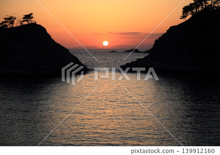 狗島的日落 139912160