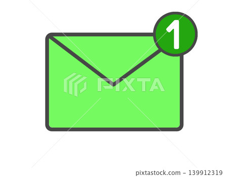 Email icon ② Green Email icon ② Green 139912319