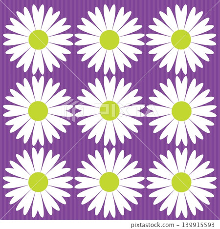 Floral pattern, stripe, purple, white Floral pattern, stripe, purple, white 139915593