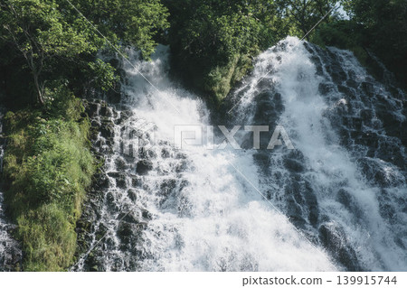 [Shiretoko] Oshinkoshin Falls, famous as the largest waterfall in Shiretoko. 139915744