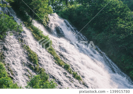 [Shiretoko] Oshinkoshin Falls, famous as the largest waterfall in Shiretoko. 139915780