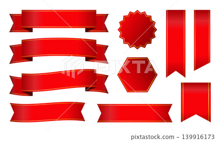 Luxurious ribbon frame set Luxurious ribbon frame set 139916173
