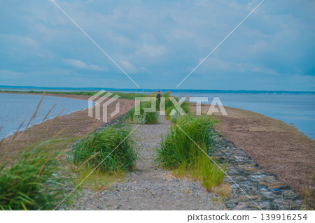 [Notsuke Peninsula] Todowara, a gray wilderness that stretches across the tip of the Notsuke Peninsula. 139916254