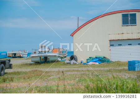 [Notsuke Peninsula] Todowara, a gray wilderness that stretches across the tip of the Notsuke Peninsula. 139916281