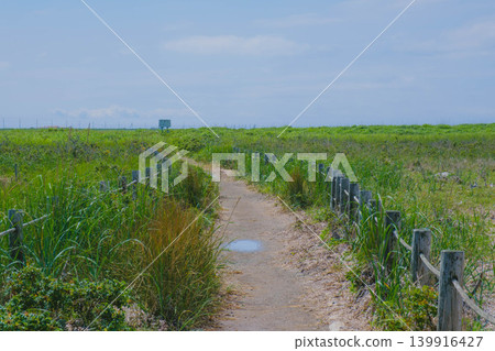 [Notsuke Peninsula] Todowara, a gray wilderness that stretches across the tip of the Notsuke Peninsula. 139916427