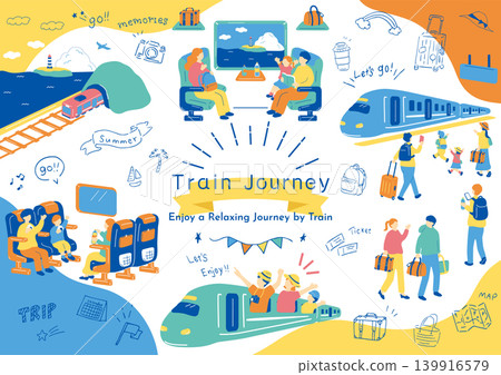 People who enjoy train travel People who enjoy train travel 139916579