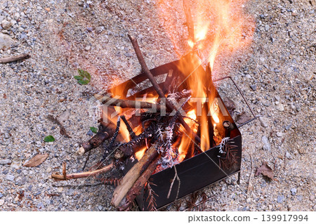 Firewood and flame Firewood and flame 139917994