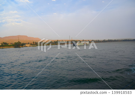 Nile River cruise ship, Egypt Nile River cruise ship, Egypt 139918583