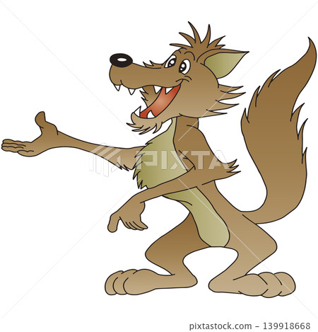 Hand-drawn animal illustration ☆ Wolf Hand-drawn animal illustration ☆ Wolf 139918668