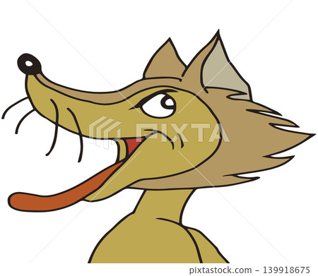Hand-drawn animal illustration ☆ Wolf Hand-drawn animal illustration ☆ Wolf 139918675
