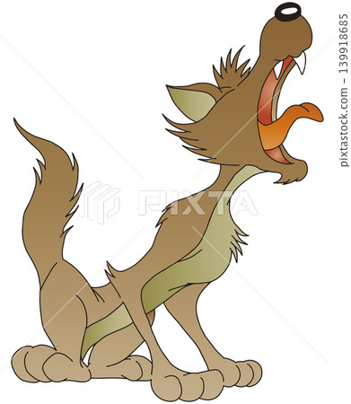 Hand-drawn animal illustration ☆ Wolf Hand-drawn animal illustration ☆ Wolf 139918685