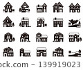 European-Style Home Icon 02 139919023