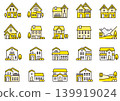 European-Style Home Icon 03 139919024