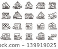 European-Style Home Icon 04 139919025