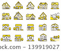 European-Style Home Icon 06 139919027
