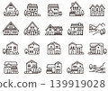 European-Style Home Icon 07 139919028