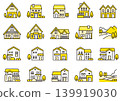 European-Style Home Icon 09 139919030