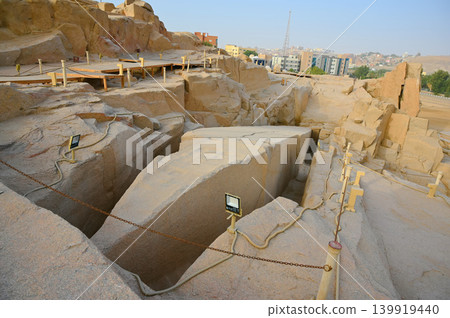 An unfinished obelisk in Aswan An unfinished obelisk in Aswan 139919440