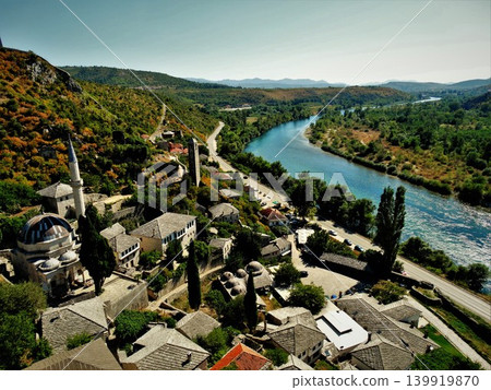 Pocitelj cityscape from above Pocitelj cityscape from above 139919870