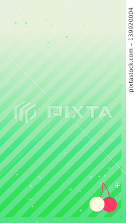 Cute background wallpaper with vertically oriented melon soda stripes. 139920004