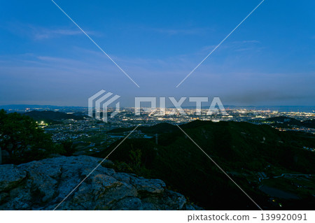 Night view from Takamiiyama Mountain Night view from Takamiiyama Mountain 139920091