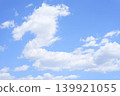 blue sky and white clouds 139921055