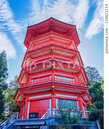 The five-story pagoda of the inner sanctuary of Yamaguchi Kannon Kinjoin Temple The five-story pagoda of the inner sanctuary of Yamaguchi Kannon Kinjoin Temple 139921114