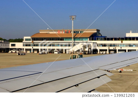 大分機場(從國崎市的飛機上拍攝) 大分機場(從國崎市的飛機上拍攝) 139921203