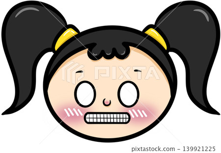 cartoon girls with heart cartoon girls with heart 139921225