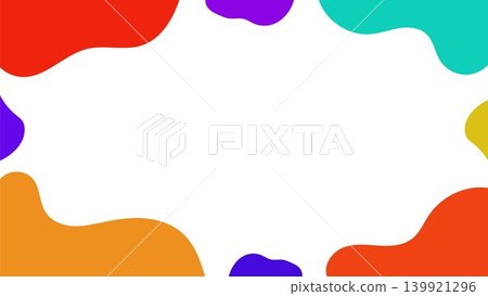 Abstract Wavy Shapes Background Abstract Wavy Shapes Background 139921296