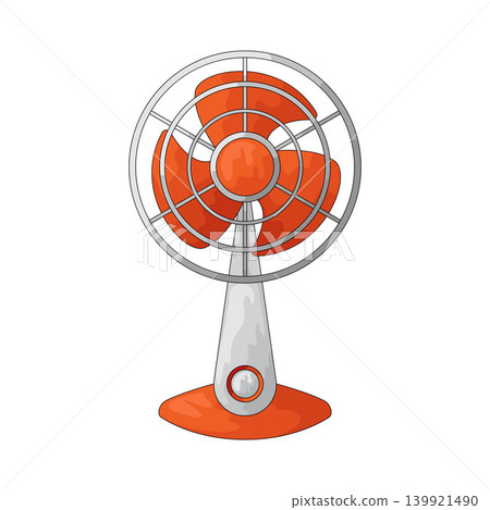 Illustration of Fan Illustration of Fan 139921490