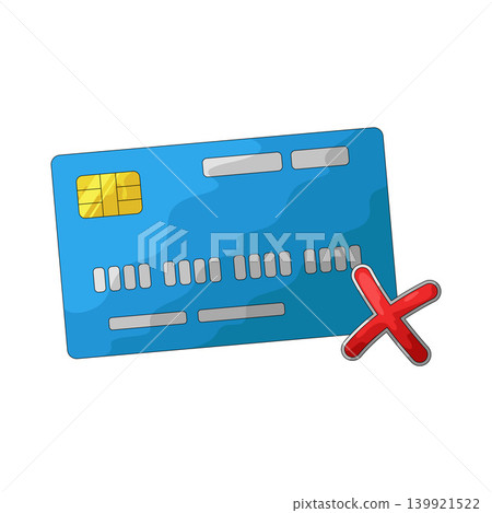 Illustration of Stolen Credit Card 139921522