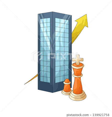 Illustration of Business Strategy Illustration of Business Strategy 139921758