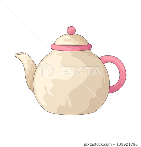 Illustration of Teapot Illustration of Teapot 139921786