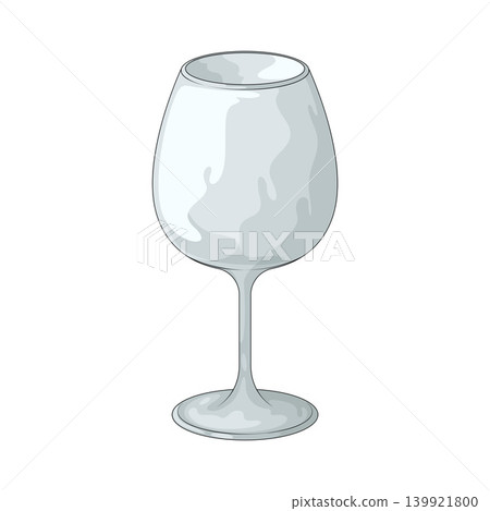 Illustration of Wine Glass 139921800